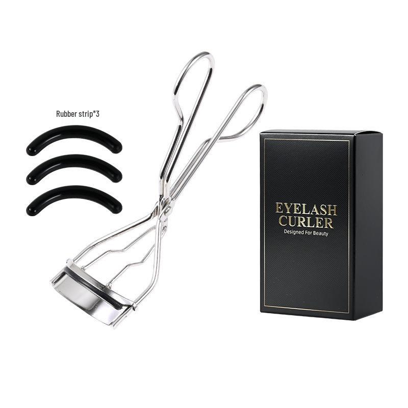 Stainless Steel Wide-Angle Eyelash Curler for Natural Curl - Beginner's Portable Hot Seller