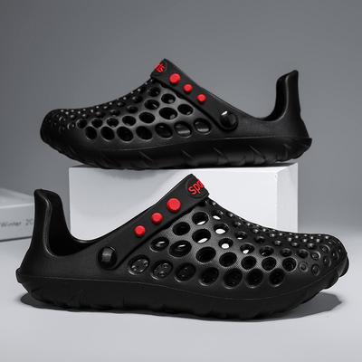 Zomerschoenen Heren Klompen Eva Slippers Heren Platte Sandalen Ademende Gaten Schoenen Heren Strand Huis Vrije Tijd Slides Heren Zomerschoenen