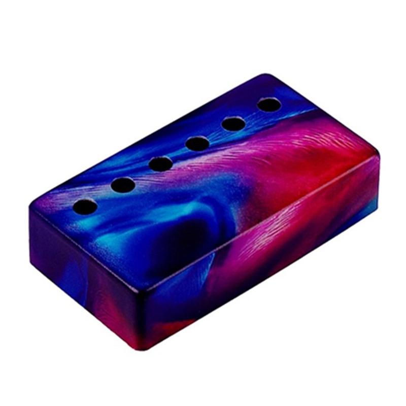 Guitar Pickup Cover Blue Red Color Metal Pickup Cover Metal Metal Humbuckers Cover Electric Guitar Accessories 1