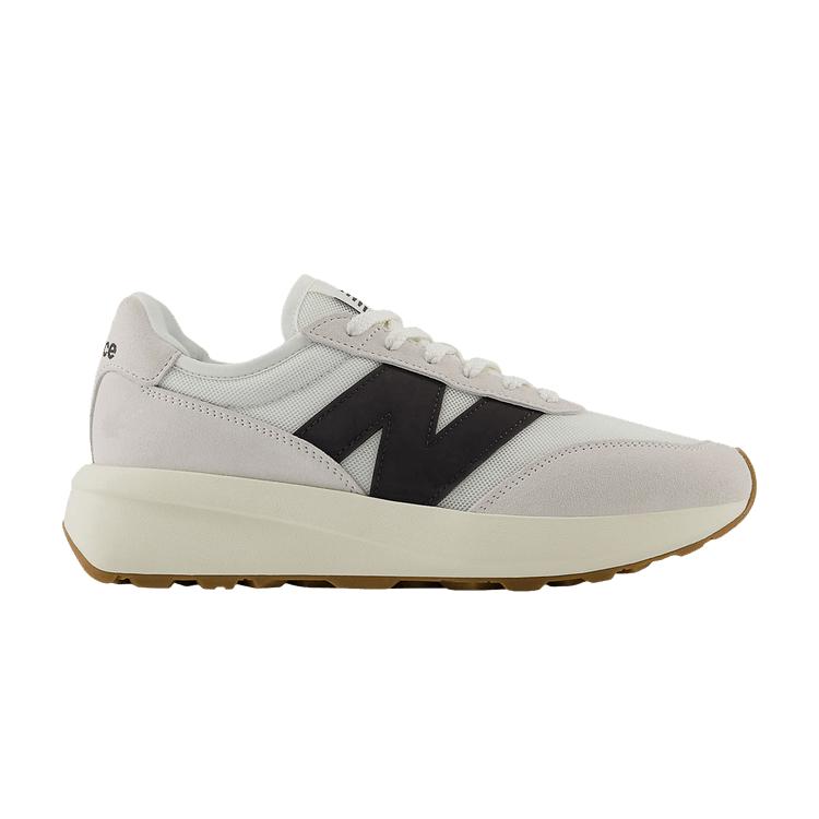

New Balance 370 Морская соль Черный цемент Унисекс Кроссовки Кремовый U370CA 36