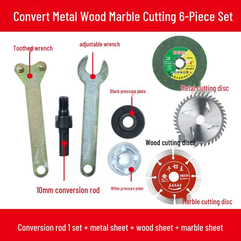 Cordless Drill Angle Grinder & Polishing Conversion Set
