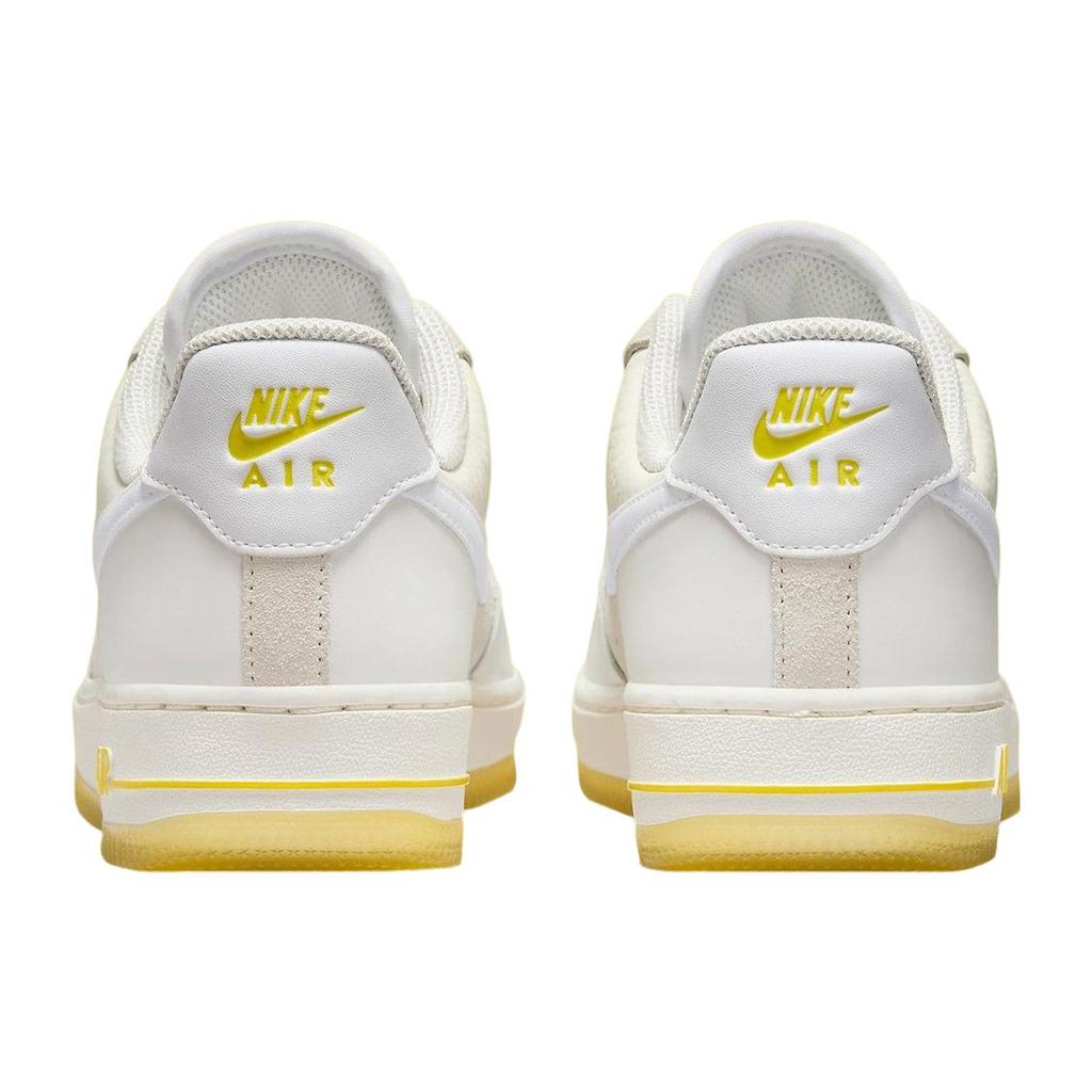 New Nike Air Force 1 Low '07 Uv Reactive Patchwork White Multicolor Yellow Women's FQ0709-100