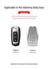 Geely Key Case for Emgrand, Xingrui, Xingyue L, Denim, Binrui, Cool, Boyue, Binyue, and GS Models