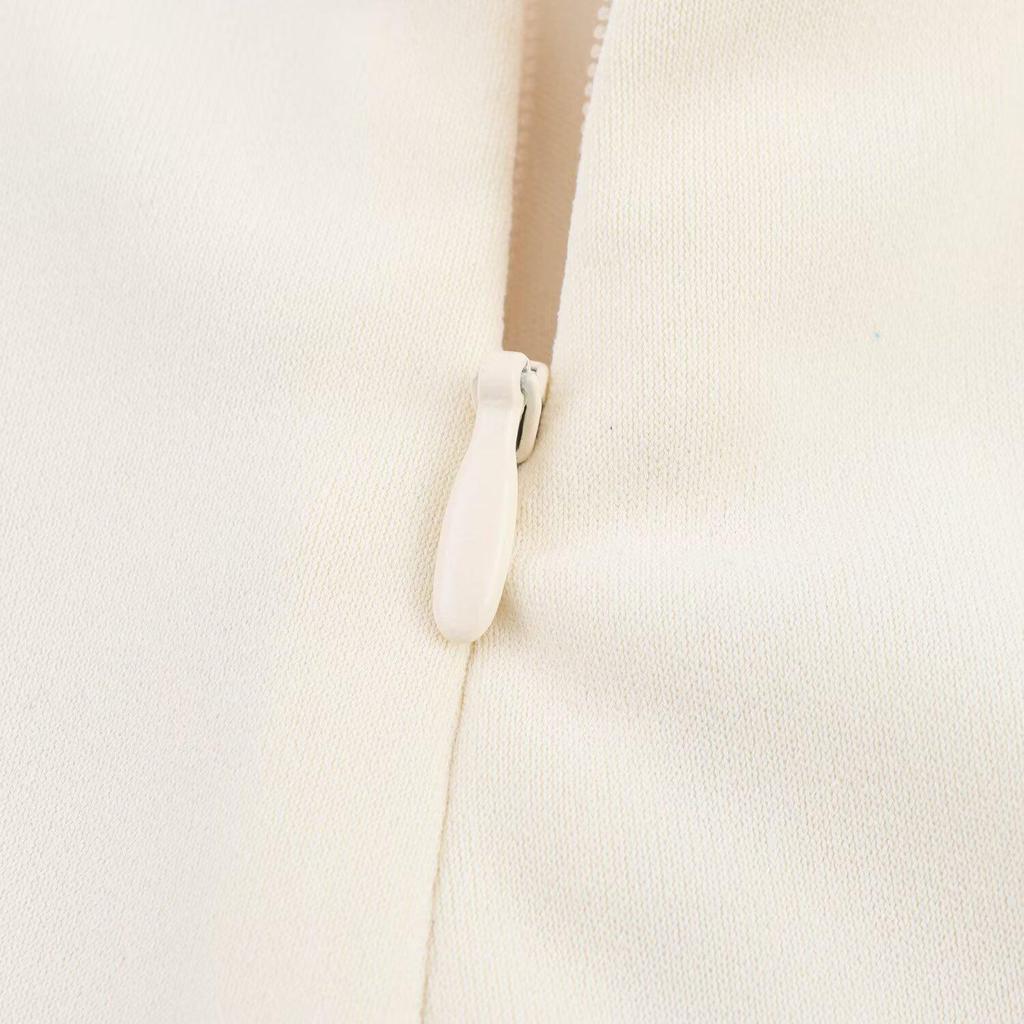 2025 Spring/Summer Sexy Deep V-Neck Halter Backless Hip-Hugging Dress for Women