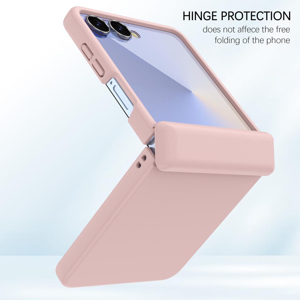 TPU Phone Case for Samsung Galaxy Z Flip 7 FE 6 5 4 3 Flip7 Flip6 Flip5 Flip5 5G Hinge Protective Cover