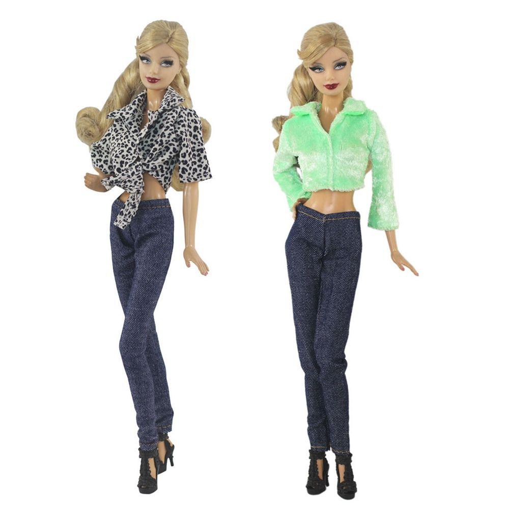 Fashion 11.5" 1/6 BJD Dolls Dolls Trousers Doll Coats Jeans Leather Pants Shorts Clothes Accessories