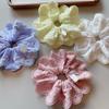 Elegant Lace Scrunchie Hair Tie Soft Fabric Hair Accessory For Women Girls Daily Party Wedding Casual Prom Occasion