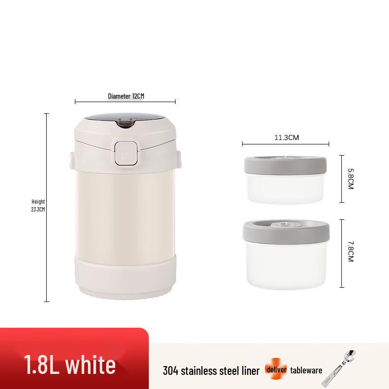 ZISIZ Stainless Steel Insulated Lunch Box