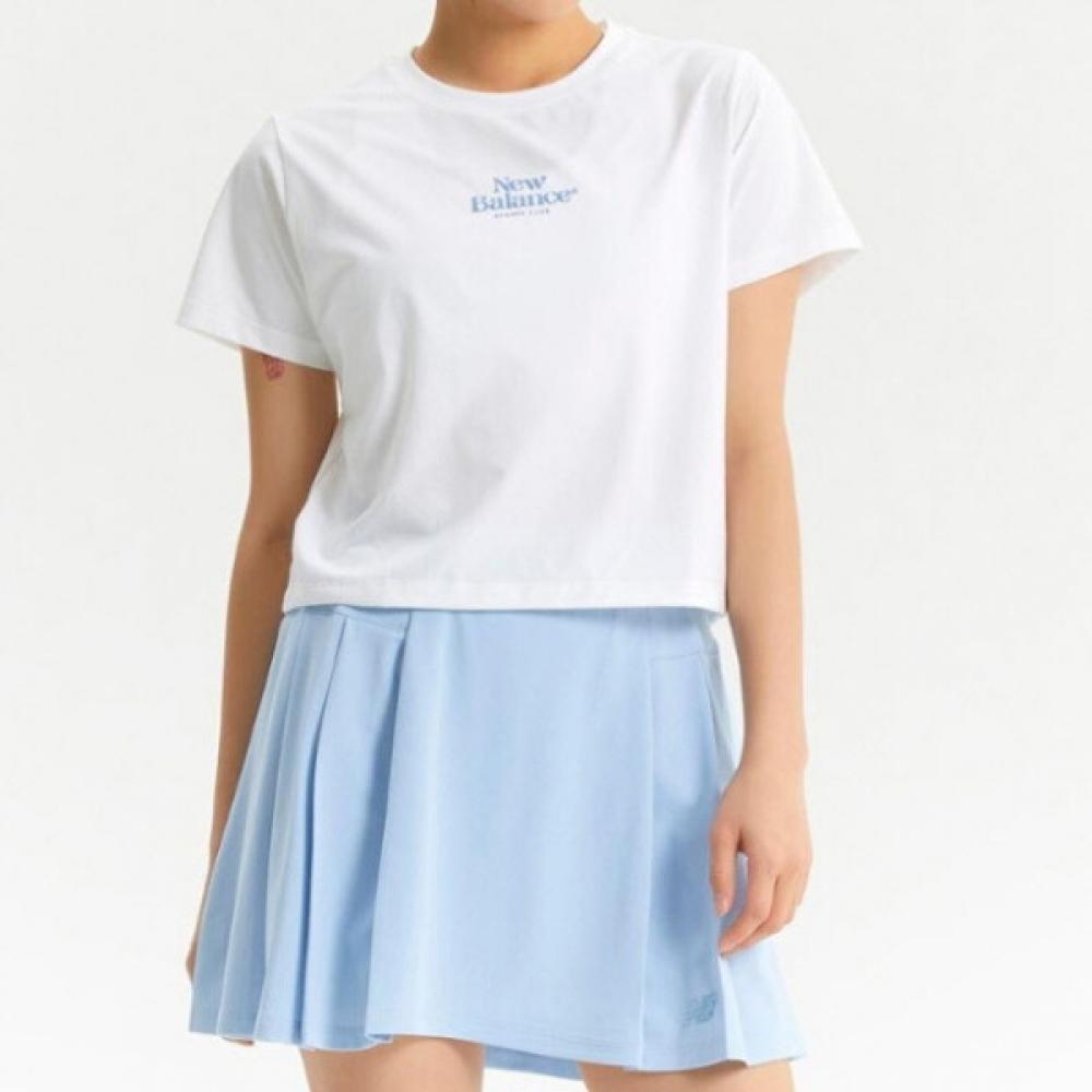 

New Balance Short Sleeve Tee Kqj Nbnee2w452 10 Women Frozen Semi Crop String Short Sleeve 85