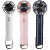 Air Cooler Fan with Hook Portable Air Conditioner Rechargeable Electric Personal Fan for Outdoor Travel Camping