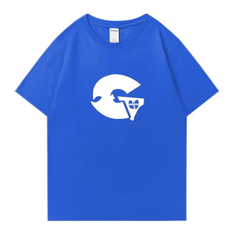 2026 Zomer Hete Verkoop Hete Verkoop GZA Logo Grafisch T-shirt Mannen Vrouwen Bedrukt Casual Buiten Katoenen T-shirt Katoen Gotisch Rond T-shirt
