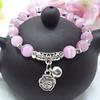 Red Agate Crystal Beaded Bracelet for Women - Handcrafted Couple Jewelry