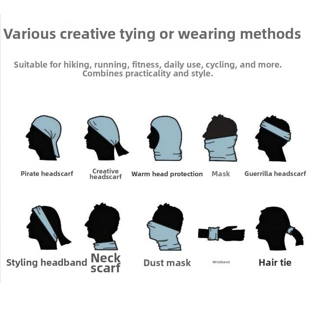 55x55cm Men's Headscarf Handshake Print Imitation Silk Woman Hip Hop Face Towel Breathable Peace Dove Arabic Square Headscarf