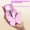 1Pc Stylish 360 ° Adjustable Butterfly Phone Holder - Rugged Foldable Holder - Suitable for Phones and Tablets