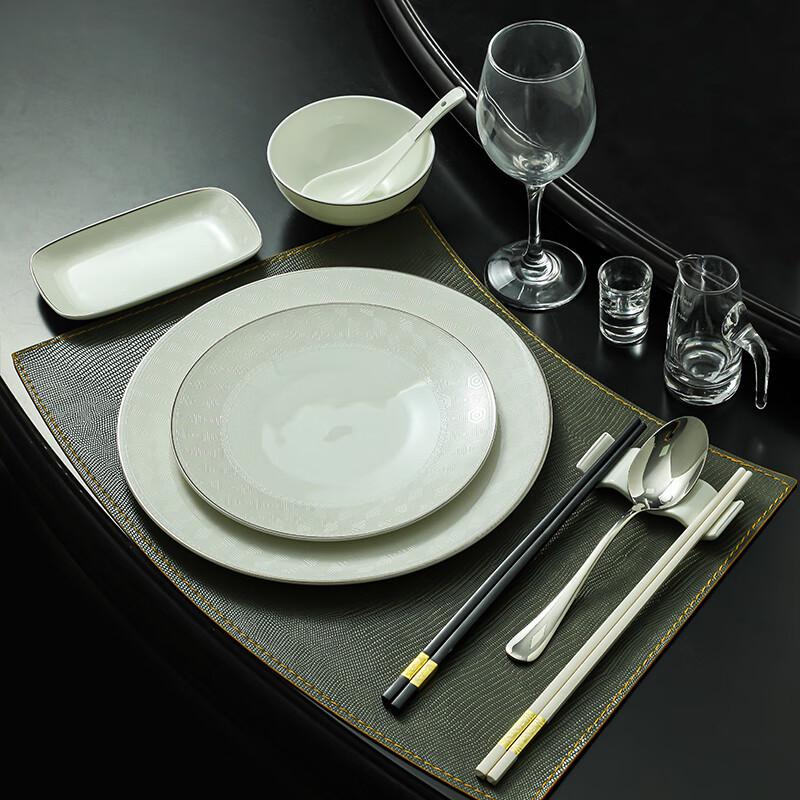 Elegant Chinese Style Bone China Tableware Set