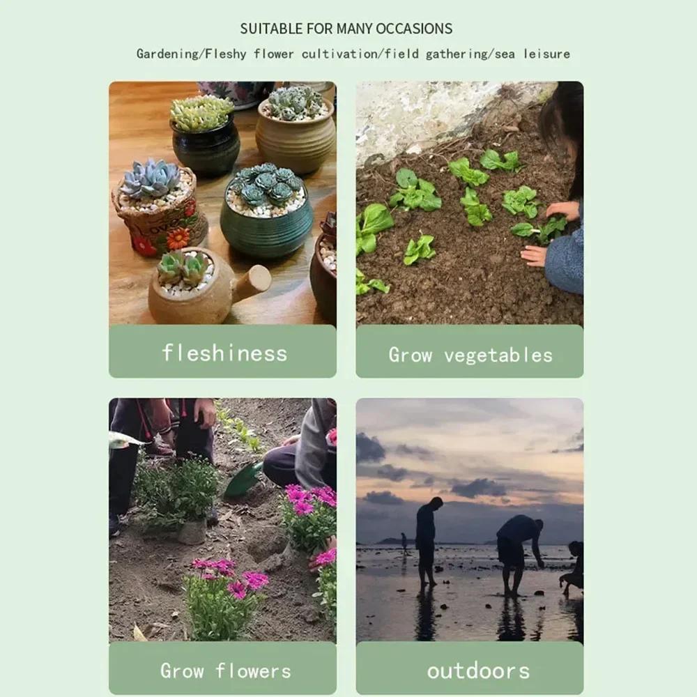 Enxada Multifuncional de Ferro para Horticultura, Ferramenta para Plantio de Flores, Afrouxamento do Solo, Controle de Ervas Daninhas, Ferramenta de Jardinagem Doméstica