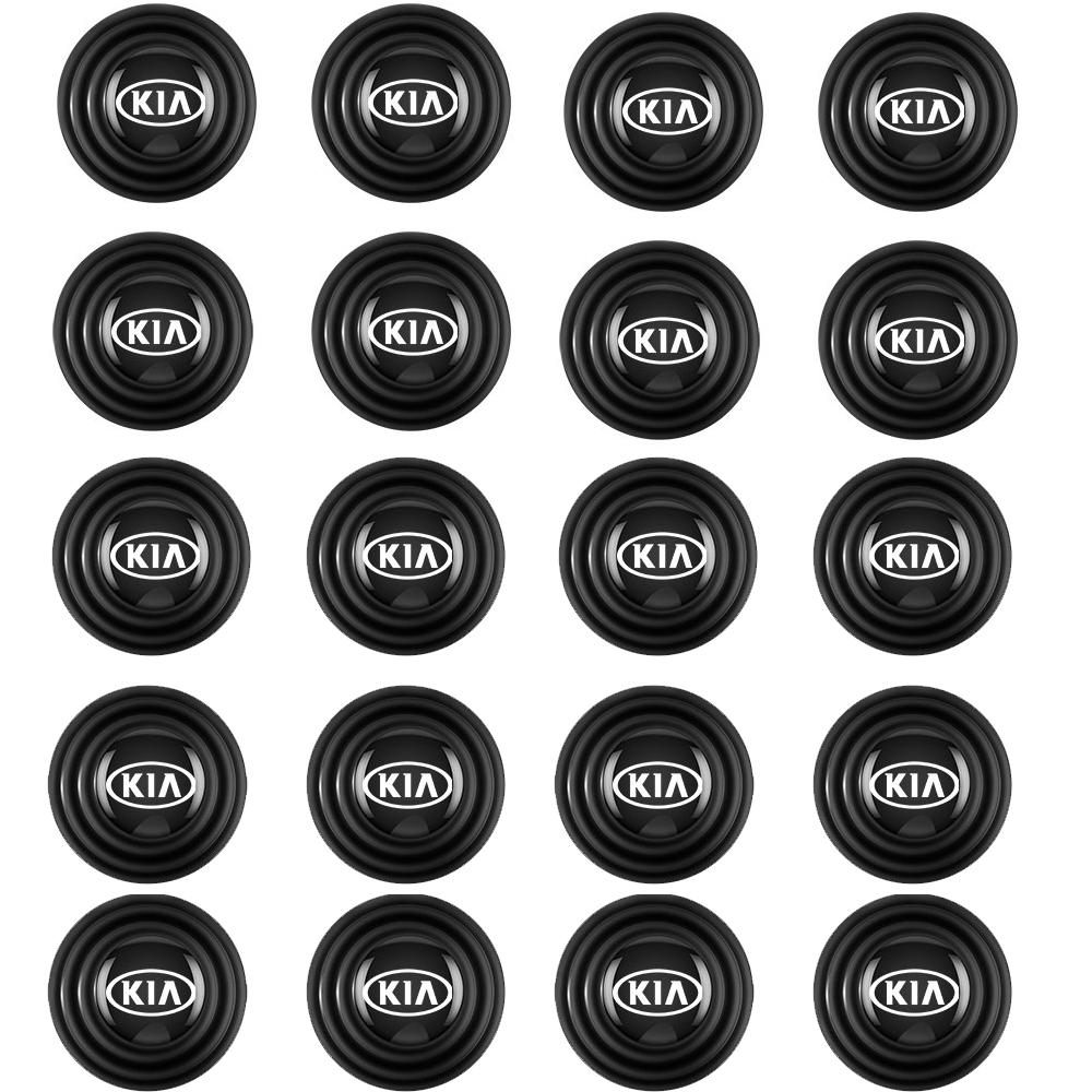 10/20pcs New Car Door Anti-shock Protection Silent Absorption Buffer Stickers For Kia Sportage 3 Rio K2 Ceed Carnival Picanto YO7