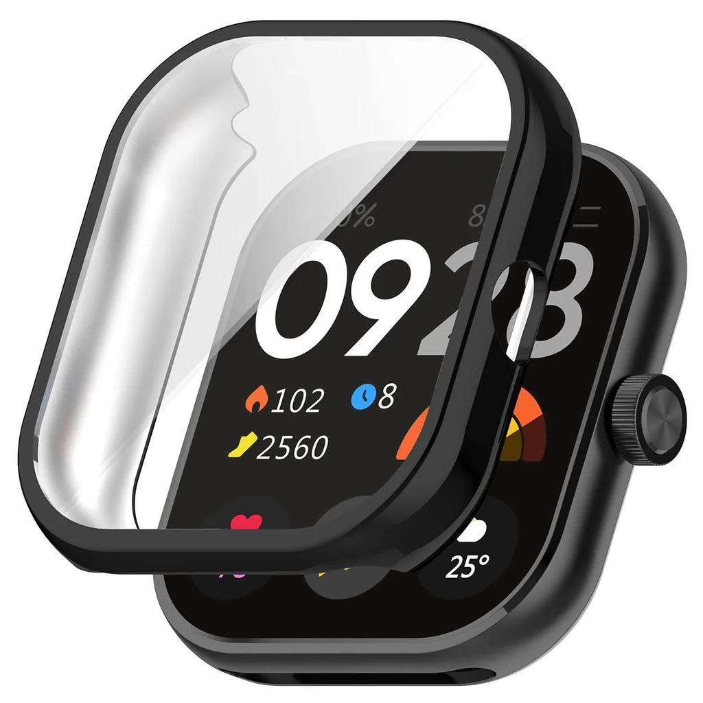 Watch Case For Redmi Watch 4 Full Soft and Clear TPU Screen Protector Shell Transparent Cover Protection Durable Accessories