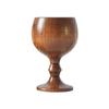 Wooden Wine Goblet Medieval Drinking Cup Chalice Wood Water Glass for Kitchen Accessories Communion Altars Celebrating