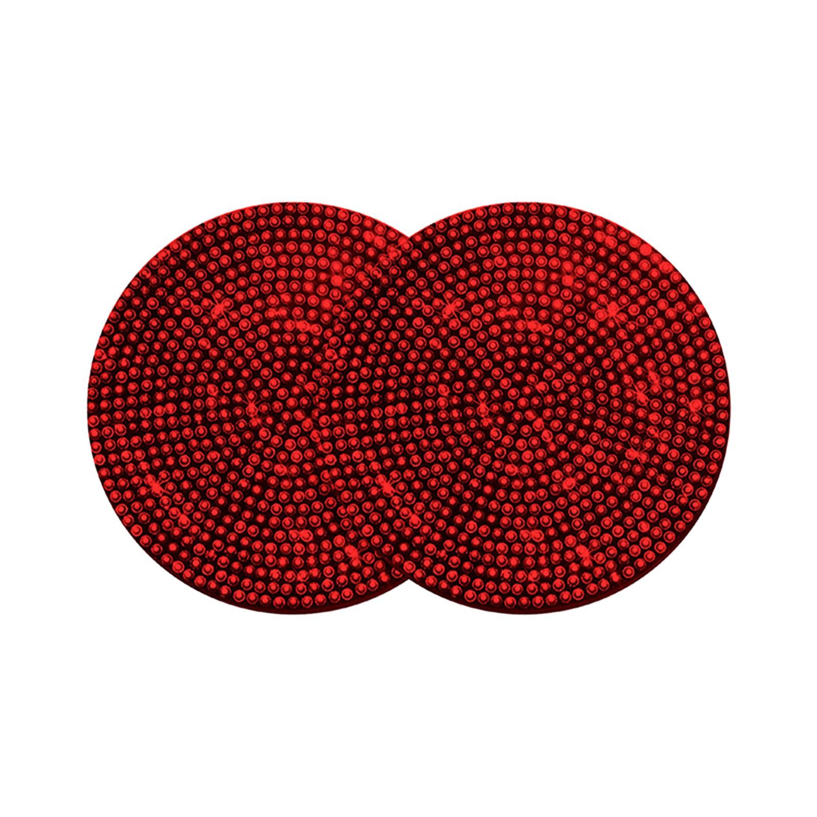 

Автомобиль для подстаканника универсальный скольжения горный хрусталь аксессуары для салона автомобиля автозапчасти B красный