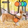 Portable Plastic Pet Bowl with Keychain 350ML Foldable Folding Bowl Dog Water Bowl Outdoor