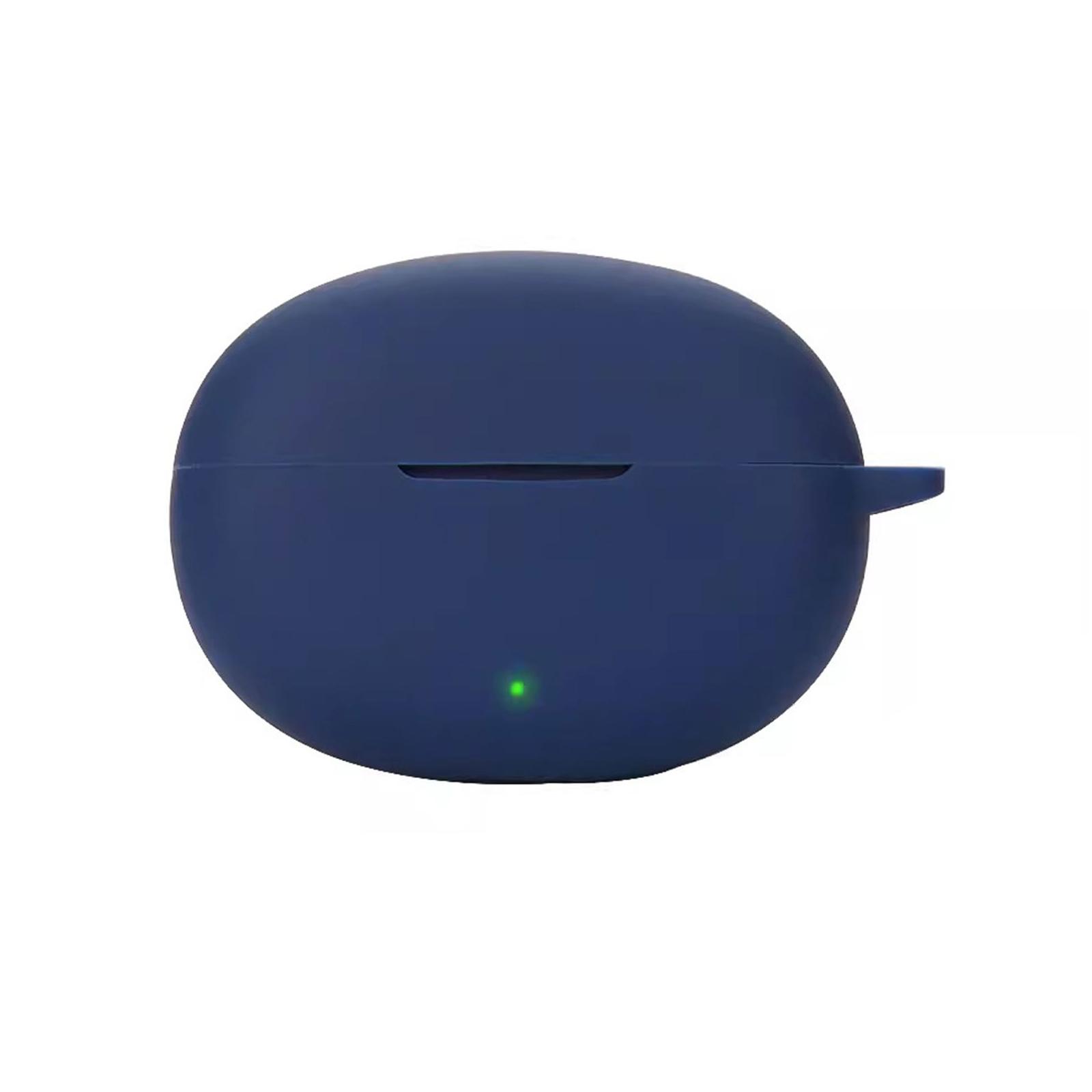 

Стильный чехол с долгосрочной защитой Чехол Надежная посадка Чехол для наушников Легкий чехол для хранения наушников для Realme Buds Air 6 темно-синий