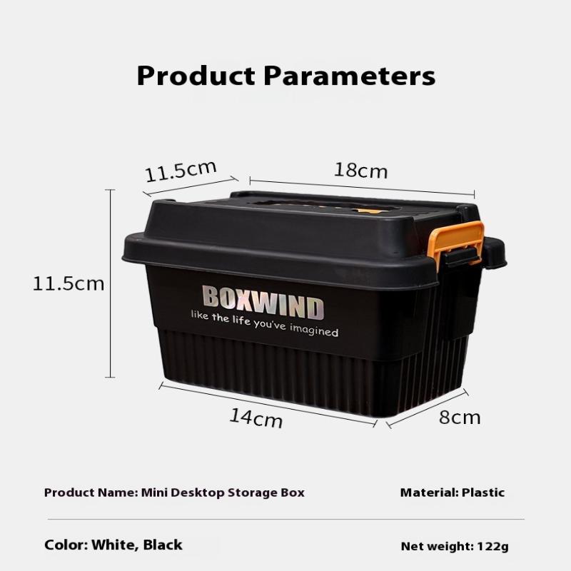 1PC Outdoor Tissue Case Desktop Napkin Paper Storage Box Portable Camping Picnic Seasoning Bottle Organizer Sundries Bucket
