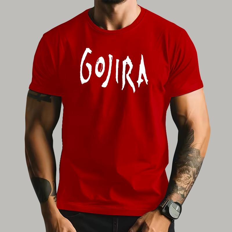 Pánské tričko Gojira Tričko Pánské Metalová hudba Bavlna Černé tričko