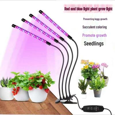Kreuzclip USB LED Pflanzenwachstumslicht mit Timer - Dimmbares Vollspektrum
