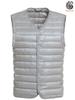 Bvaeocl Down Inner Down Vest with Includes Storage BV49 Men's Vest, Stand-Up Collar, Lightweight, Warm, Ultralight, Pouch, (JP, Alphabet, M,