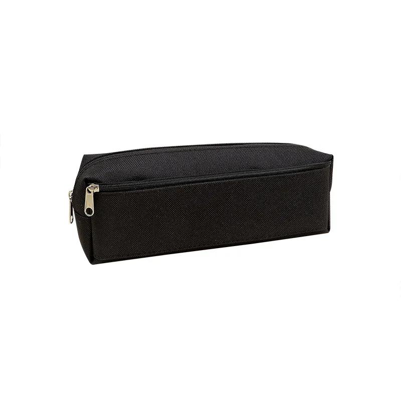 Simple Portable Pencil Case Oxford Cloth Pencil Bag For Students Back To School Storage Stationery Supply Pencil Pouch