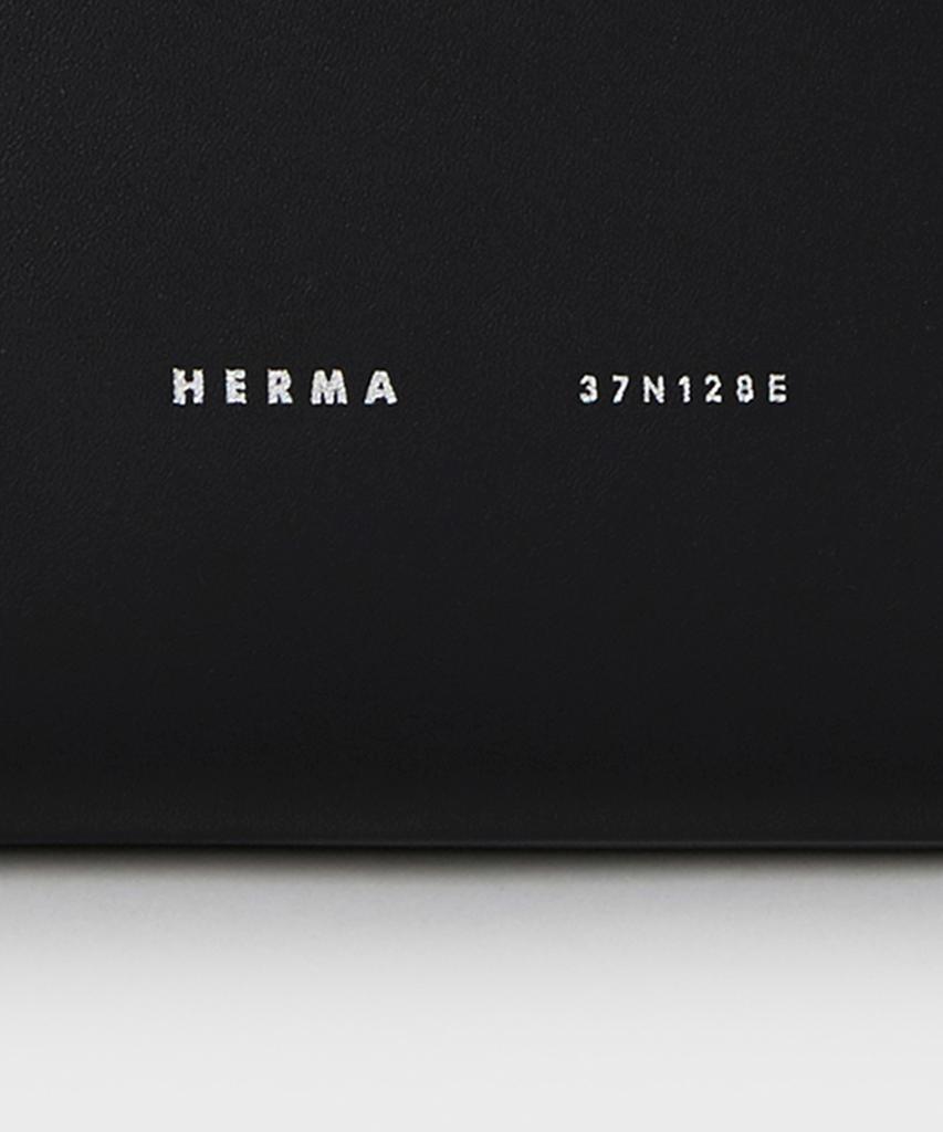 Herma Large Cabas Shoulder Bag Black