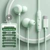 Genuine Wired Sleep Earphones with In-Ear High-Quality Sound, Noise Reduction, K-Singing, and Type-C Mobile Compatibility.