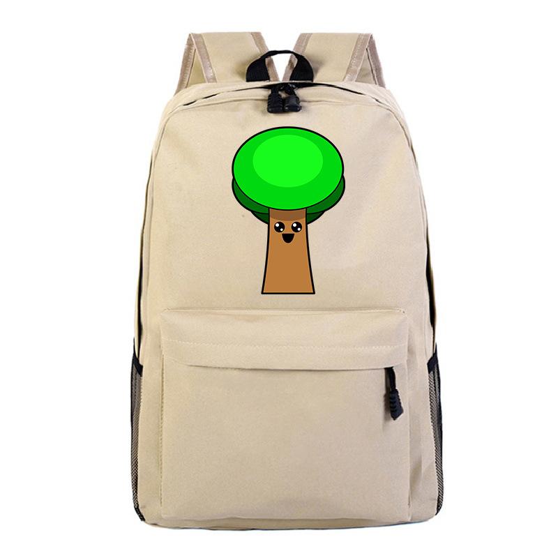 Rhythm Box Fun Printed Backpack Light College Style Fashion Primary And Secondary School School Bag