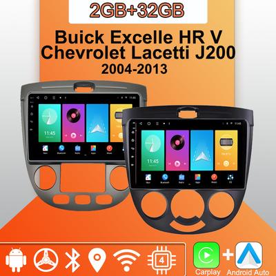 Autorádio s Androidem a Carplay pro Buick Excelle 9 HRV Chevrolet 2004-2013, multimediální přehrávač, hlavní jednotka, stereo, GPS navigace, BT, WIFI, 2+32 GB