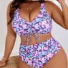 2026 Plus Size  Women High Waist Bikini Swimsuits, Women's Swimwear & Clothing