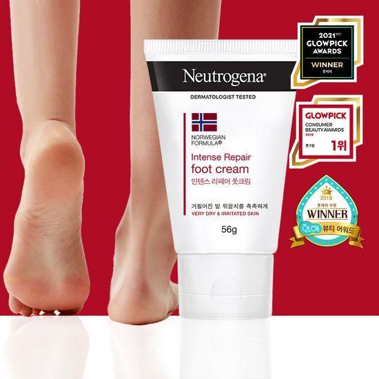 Neutrogena Intense Repair Foot Cream 56g (Single/2-pack)