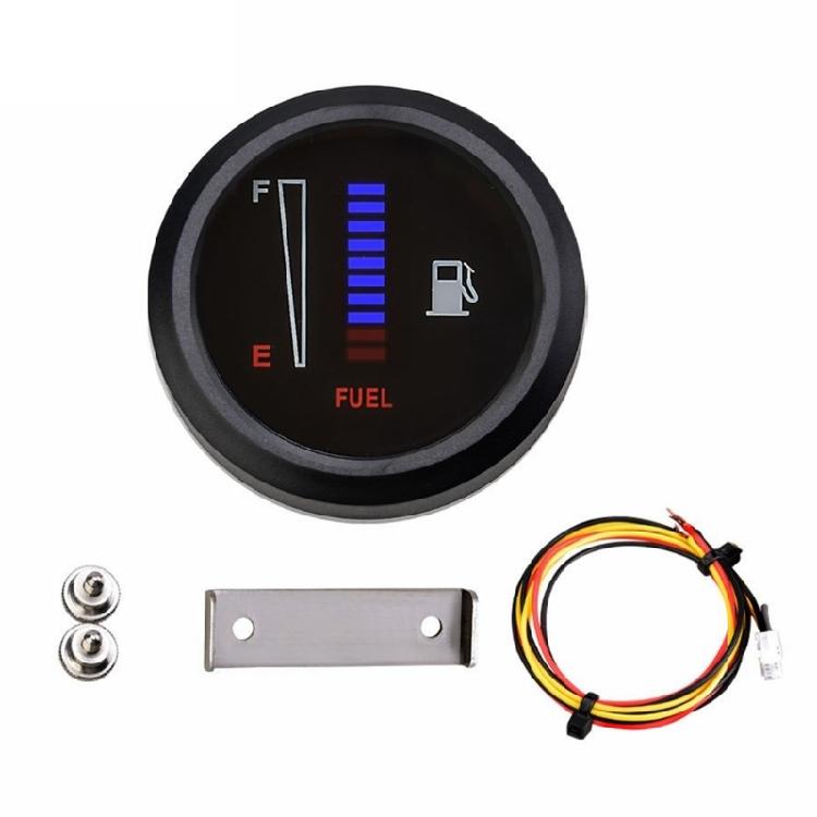 

Automotive Fuel Level Meter Gauge LED Display Waterproof Panel Suitable for 12V Car Motorcycle Systems 1