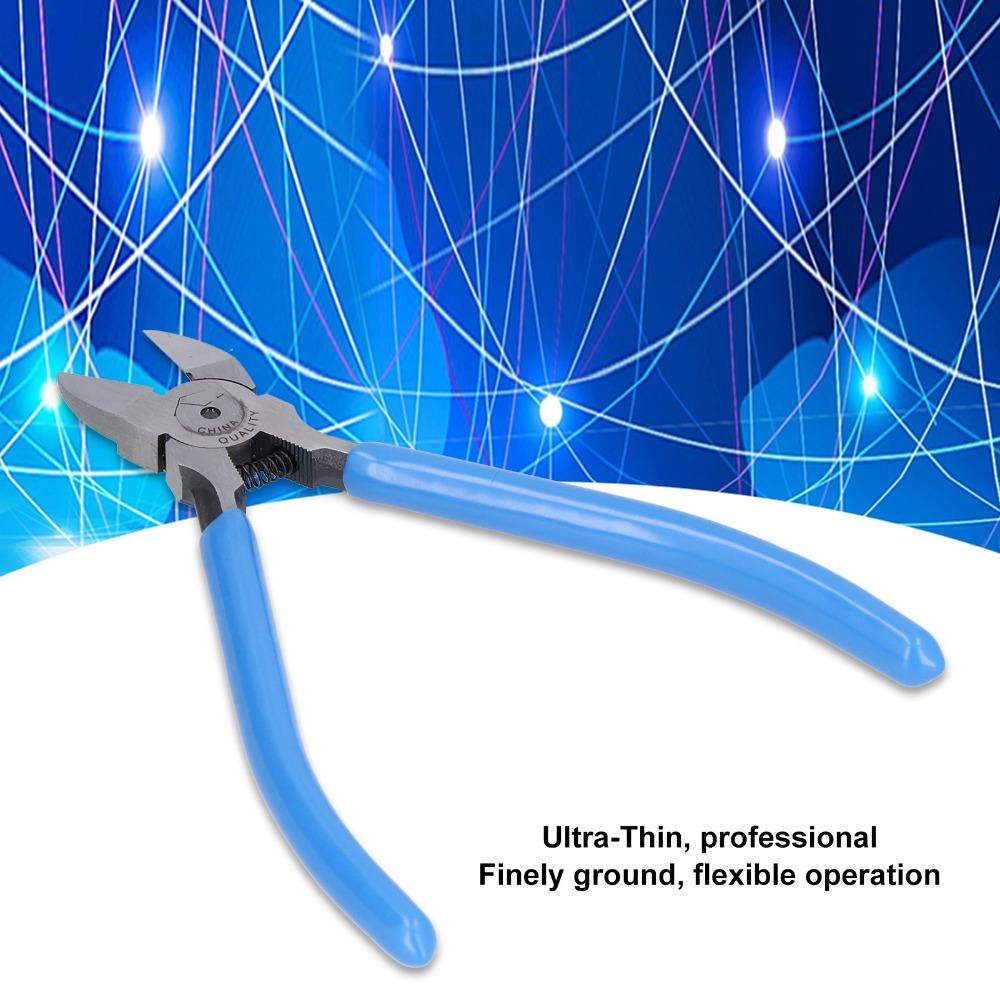 Industrial Grade Mini Pliers Blue Cutting Tools Professional Wire Cutters Work