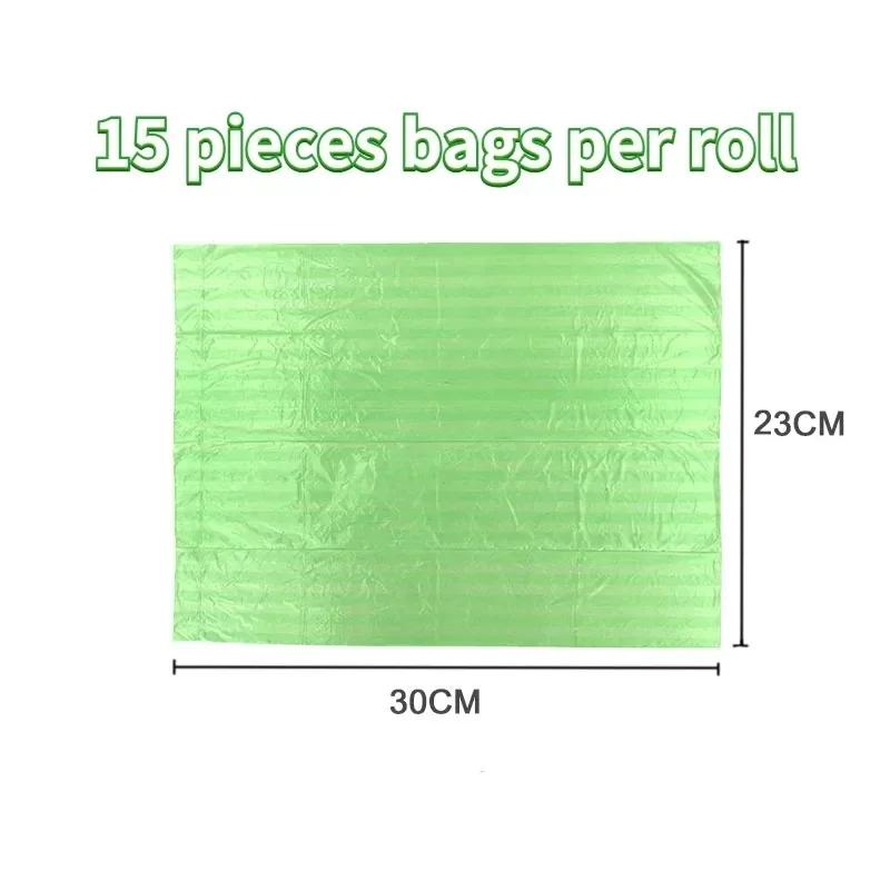 10/20/40Roll Dog Poop Bags, Large Cat Waste Bags for Doggie Outdoor Home Clean, Refill Garbage Bags for Pet Supplies, Leak Proof