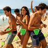 Eye Waist Coordination Waist Ball Game Multiplayer Interactive Hanging Ball Toss Game  Outdoor Toy
