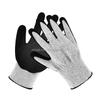 Factory 13G A3 Cut Resistant Sandy Nitrile Palm Coated Work Safety Gloves HPPE Anti-Cut Protection for Industrial Use