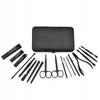 Manicure Pedicure Face Travel Set 18 Pieces Xxl Matte Black