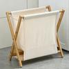 Dirty Clothes Basket with Durable Frame Large Capacity Laundry Hamper Bottom Heightening Mildew And Slip Resistant Laundry Storage Bin