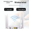 4G LTE Dual-Band Portable WiFi Router with SIM Card Slot for Enhanced Wall Penetration, 210 Mbps