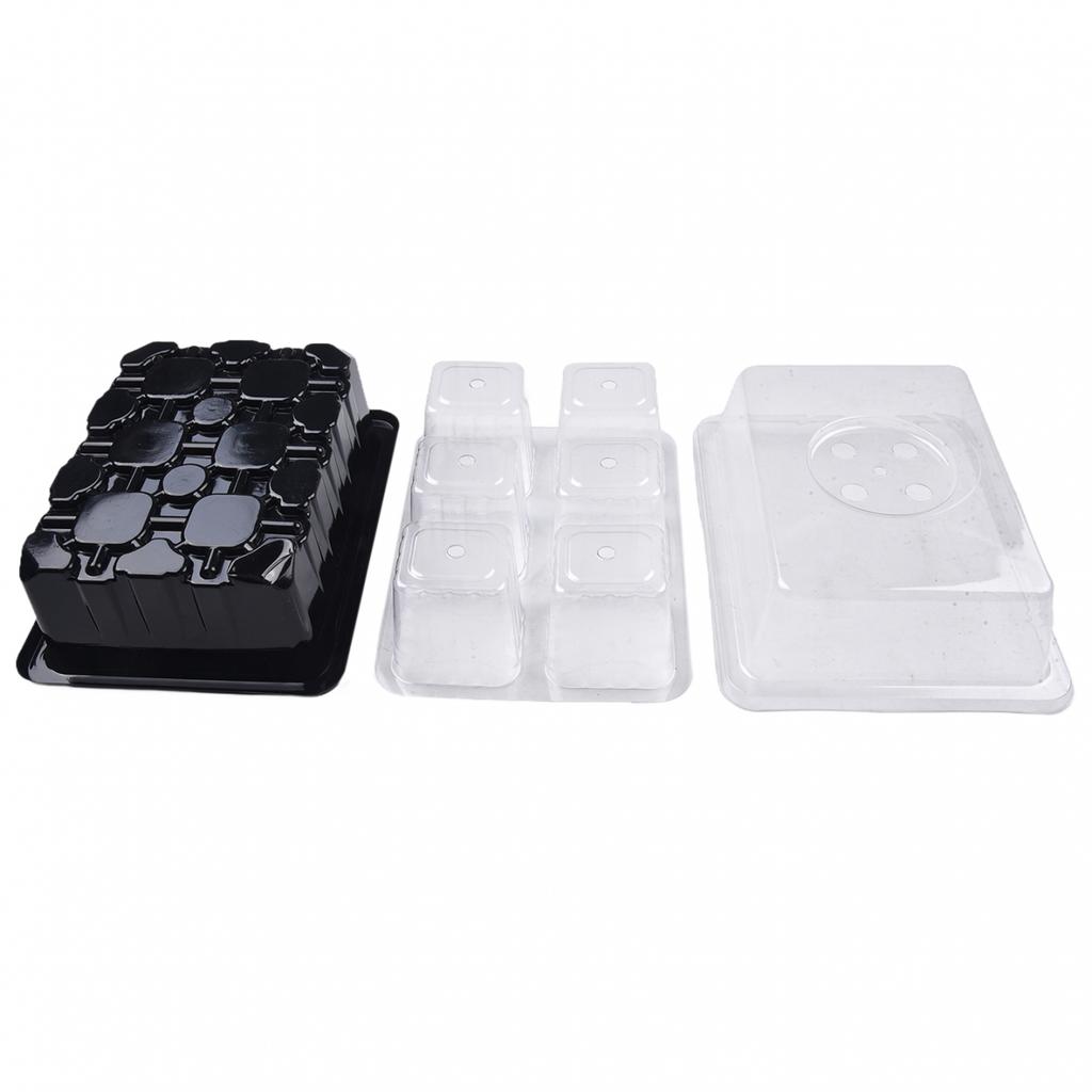 Compact Size Greenhouse Dome Plant Shoots Kit Starter Trays