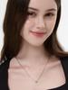 L'Ombrillant Heart Two-Way Surgical Chain Necklace