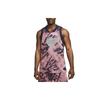 Adv Jersey Printed Logo V-Neck Sleeveless Tank Top Men Tops Coral DX0257-410