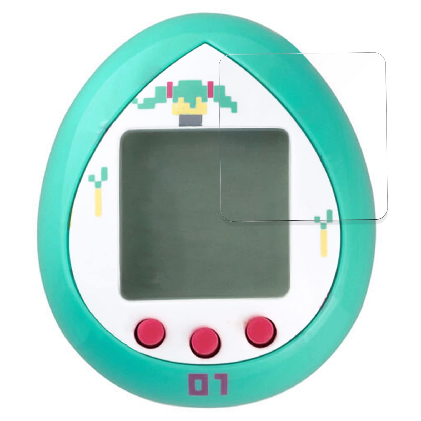 

MotoMoto Screen Protector for BANDAI Piapro Characters x Tamagotchi Hatsune Privacy Blue Light and Reflection Made in Japan Mikutchi, 360-Degree