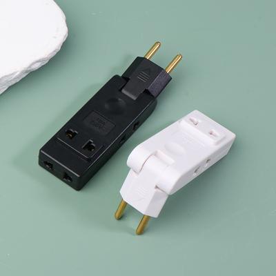 Convertor de Putere Portabil 4 în 1 Extensie Priză de Perete Priză cu Ștecher UE Adaptor Ștecher 180 Grade Adaptor de Călătorie Canada Mexic